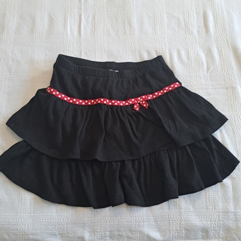 Gymboree Outlet girls skirt size 10 black with modesty shorts